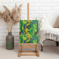 Hawaii Summer Tropical Leaves Canvas Wall Art LT01 - Polynesian Pride