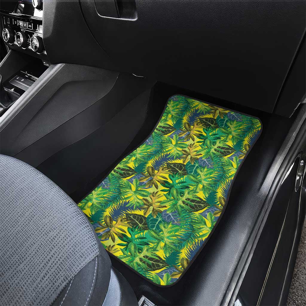 Hawaii Summer Tropical Leaves Car Mats LT01 - Polynesian Pride