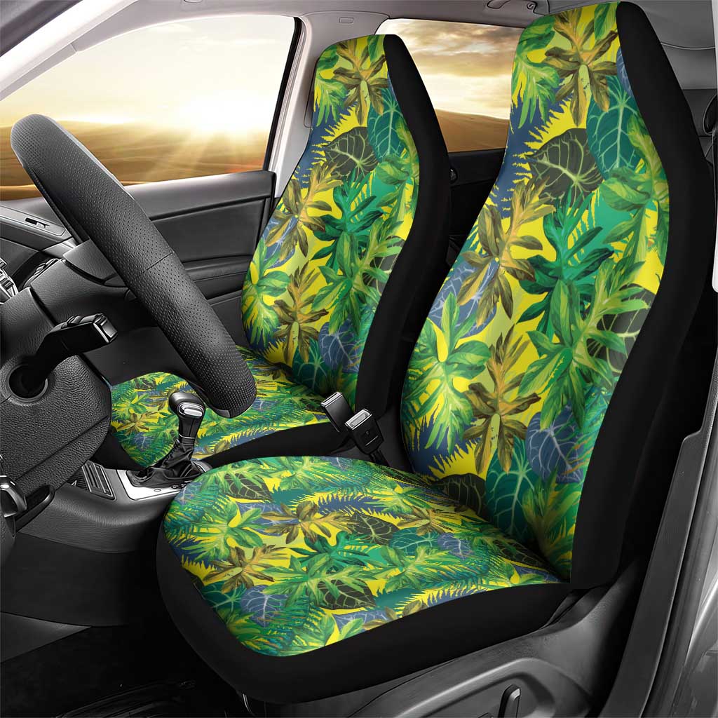 Hawaii Summer Tropical Leaves Car Seat Cover LT01 - Polynesian Pride