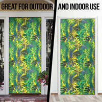 Hawaii Summer Tropical Leaves Door Cover LT01 - Polynesian Pride