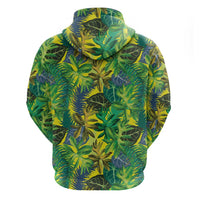 Hawaii Summer Tropical Leaves Hoodie LT01 - Polynesian Pride