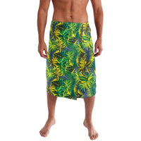 Hawaii Summer Tropical Leaves Lavalava LT01 Yellow - Polynesian Pride