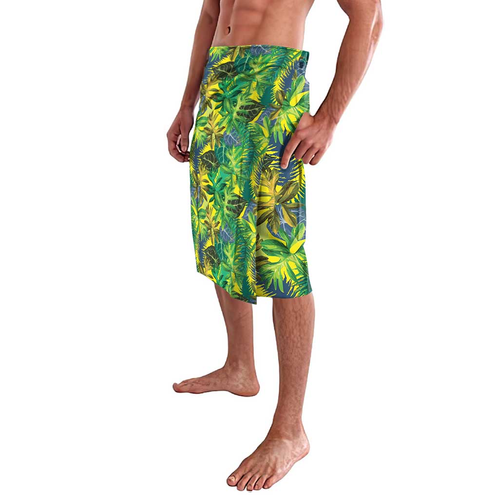 Hawaii Summer Tropical Leaves Lavalava LT01 - Polynesian Pride