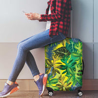 Hawaii Summer Tropical Leaves Luggage Cover LT01 - Polynesian Pride