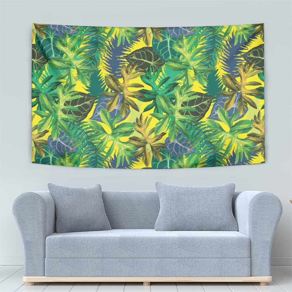 Hawaii Summer Tropical Leaves Tapestry LT01 - Polynesian Pride