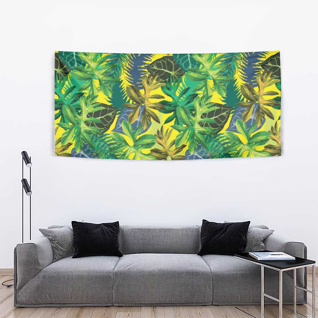 Hawaii Summer Tropical Leaves Tapestry LT01 - Polynesian Pride