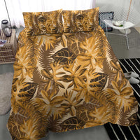 Hawaii Gold Tropical Leaves Bedding Set LT01 - Polynesian Pride