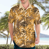 Hawaii Gold Tropical Leaves Hawaiian Shirt LT01 - Polynesian Pride