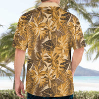 Hawaii Gold Tropical Leaves Hawaiian Shirt LT01 - Polynesian Pride