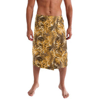 Hawaii Gold Tropical Leaves Lavalava LT01 Gold - Polynesian Pride