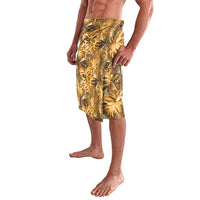 Hawaii Gold Tropical Leaves Lavalava LT01 - Polynesian Pride