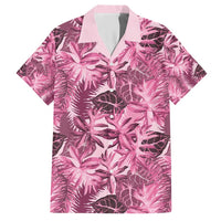 Hawaii Pink Tropical Leaves Hawaiian Shirt LT01 Pink - Polynesian Pride