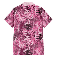 Hawaii Pink Tropical Leaves Hawaiian Shirt LT01 - Polynesian Pride