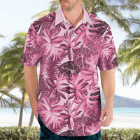 Hawaii Pink Tropical Leaves Hawaiian Shirt LT01 - Polynesian Pride