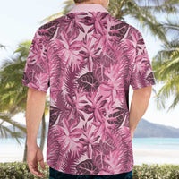 Hawaii Pink Tropical Leaves Hawaiian Shirt LT01 - Polynesian Pride