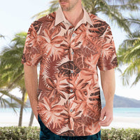 Hawaii Red Brown Tropical Leaves Hawaiian Shirt LT01 - Polynesian Pride