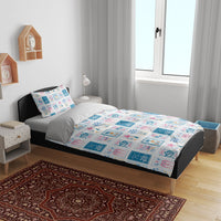 Hawaii Coastal Summer Postcard Bedding Set LT01 - Polynesian Pride