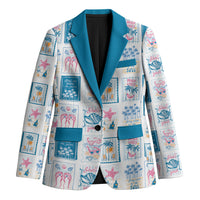 Hawaii Coastal Summer Postcard Blazer LT01 Unisex Multicolor - Polynesian Pride