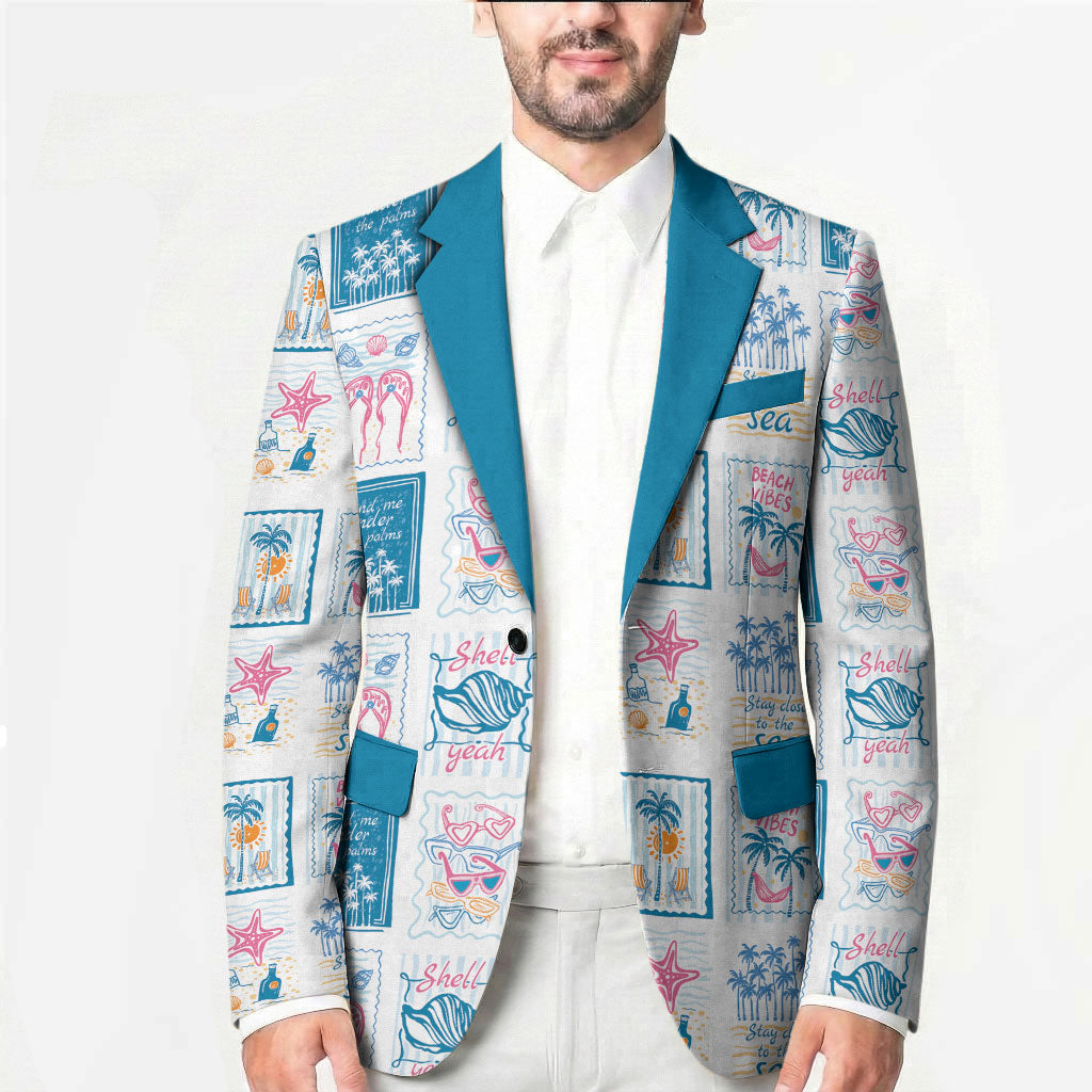 Hawaii Coastal Summer Postcard Blazer LT01 - Polynesian Pride