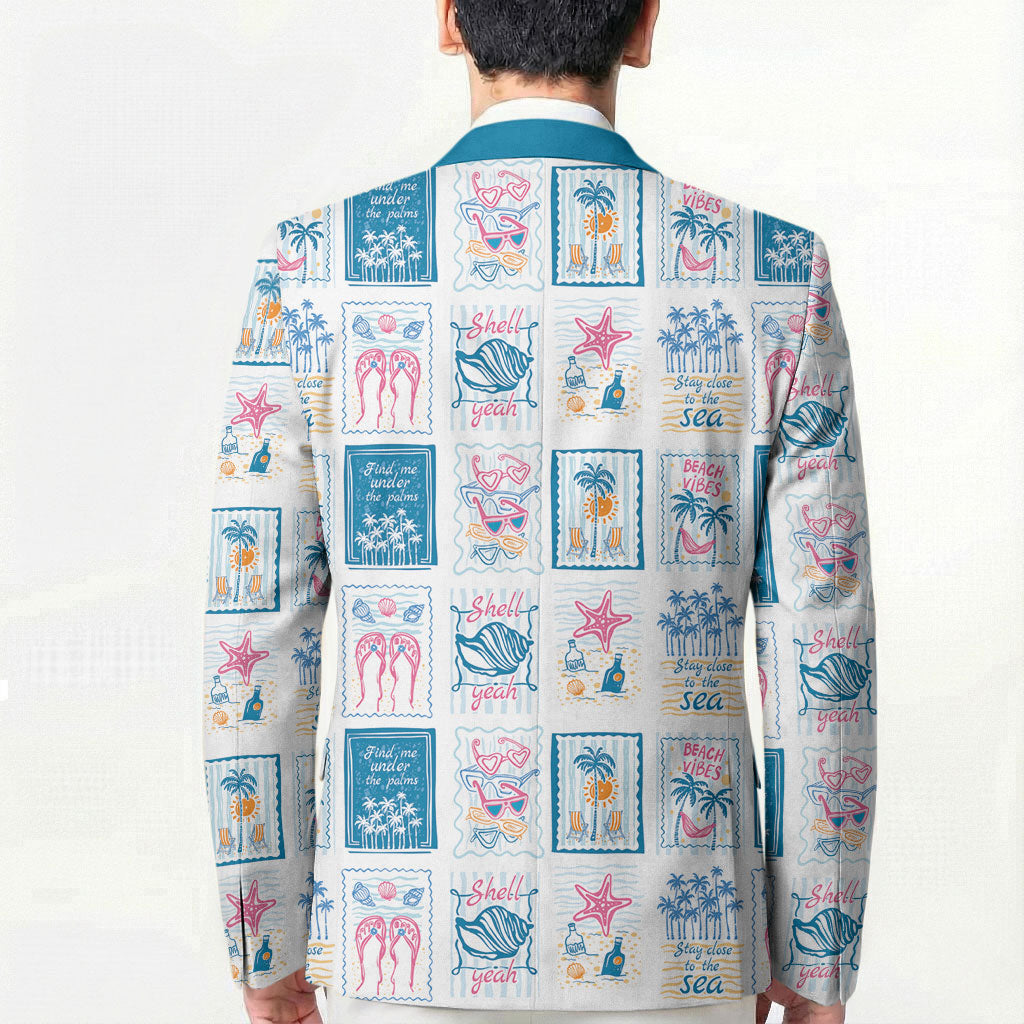 Hawaii Coastal Summer Postcard Blazer LT01 - Polynesian Pride