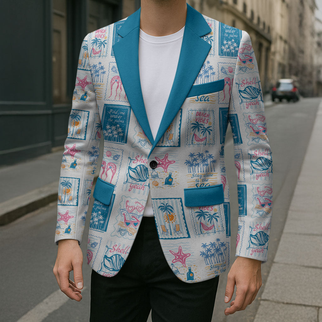 Hawaii Coastal Summer Postcard Blazer LT01 - Polynesian Pride