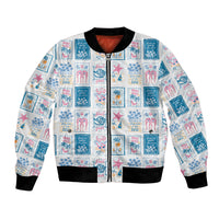 Hawaii Coastal Summer Postcard Bomber Jacket LT01 Unisex Multicolor - Polynesian Pride