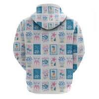 Hawaii Coastal Summer Postcard Hoodie LT01 - Polynesian Pride
