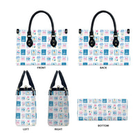 Hawaii Coastal Summer Postcard Leather Bag LT01 - Polynesian Pride