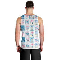 Hawaii Coastal Summer Postcard Men Tank Top LT01 - Polynesian Pride