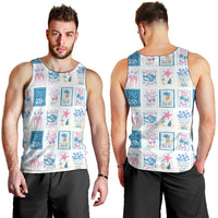 Hawaii Coastal Summer Postcard Men Tank Top LT01 - Polynesian Pride