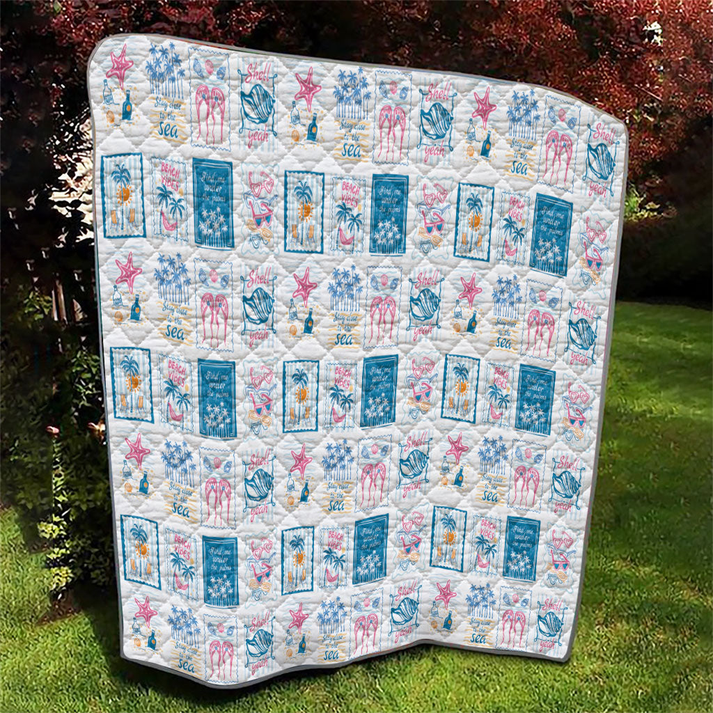 Hawaii Coastal Summer Postcard Quilt LT01 - Polynesian Pride