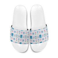 Hawaii Coastal Summer Postcard Slide Sandals LT01 Multicolor - Polynesian Pride