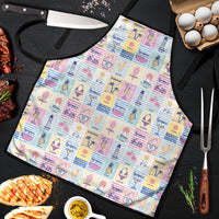 Aloha Summer Posters Grunge Textures Apron LT01 Multicolor - Polynesian Pride