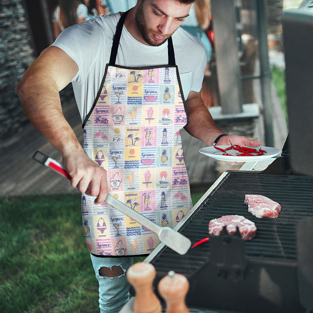 Aloha Summer Posters Grunge Textures Apron LT01 - Polynesian Pride