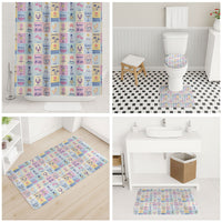 Aloha Summer Posters Grunge Textures Bathroom Set LT01 - Polynesian Pride