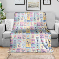Aloha Summer Posters Grunge Textures Blanket LT01 - Polynesian Pride