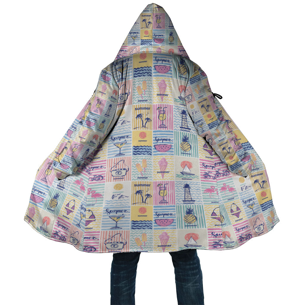 Aloha Summer Posters Grunge Textures Cloak LT01 Unisex Multicolor - Polynesian Pride