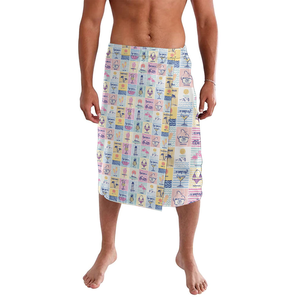 Aloha Summer Posters Grunge Textures Lavalava LT01 Multicolor - Polynesian Pride