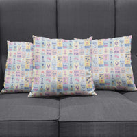 Aloha Summer Posters Grunge Textures Pillow Cover LT01 - Polynesian Pride