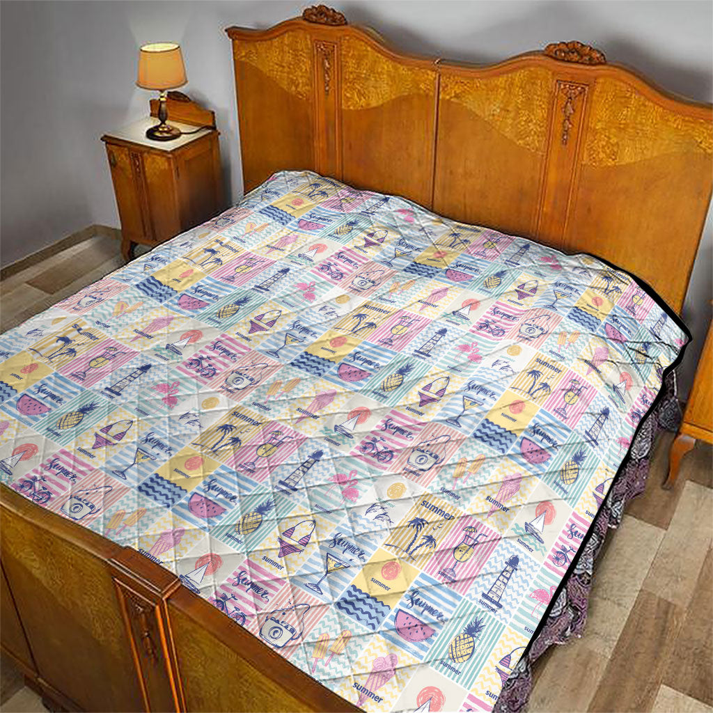 Aloha Summer Posters Grunge Textures Quilt LT01 - Polynesian Pride