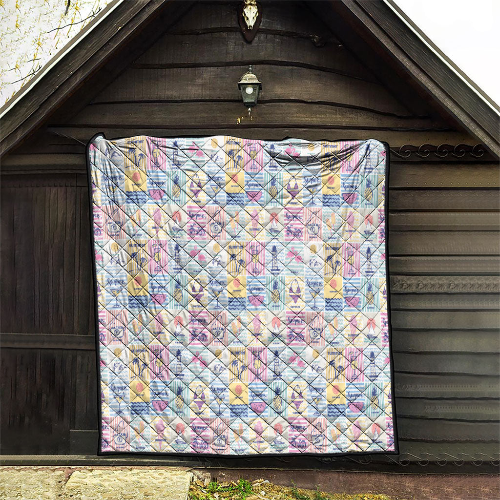 Aloha Summer Posters Grunge Textures Quilt LT01 - Polynesian Pride