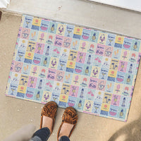 Aloha Summer Posters Grunge Textures Rubber Doormat LT01 - Polynesian Pride