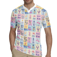 Aloha Summer Posters Grunge Textures Rugby Jersey LT01 - Polynesian Pride