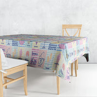 Aloha Summer Posters Grunge Textures Tablecloth LT01 - Polynesian Pride