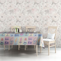 Aloha Summer Posters Grunge Textures Tablecloth LT01 - Polynesian Pride