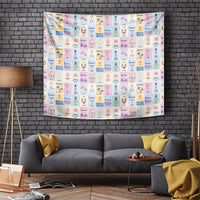 Aloha Summer Posters Grunge Textures Tapestry LT01 Multicolor - Polynesian Pride