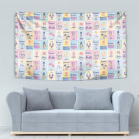 Aloha Summer Posters Grunge Textures Tapestry LT01 - Polynesian Pride