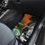 New Zealand and Ireland Rugby Car Mats Silver Fern With Shamrock 2023 World Cup LT01 - Polynesian Pride