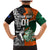 New Zealand and Ireland Rugby Family Matching Mermaid Dress and Hawaiian Shirt Silver Fern With Shamrock 2023 World Cup LT01 - Polynesian Pride