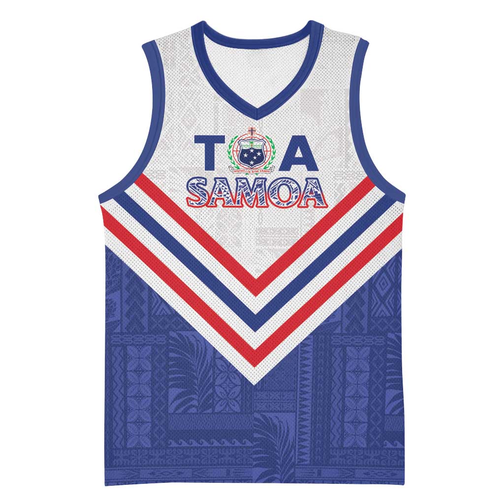 Custom Toa Samoa Rugby Basketball Jersey 1992-1993 Special Edition LT01 Unisex Blue - Polynesian Pride